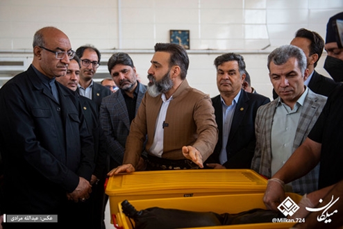  بزرگترین انبار هیزه جهان در کارخانه فابریکا افتتاح شد
